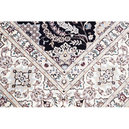 Tappeto Nain 6La Persia bianco blu 219x306