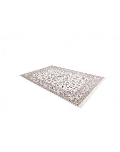 Tappeto Nain 6La Persia bianco grigio 205x302