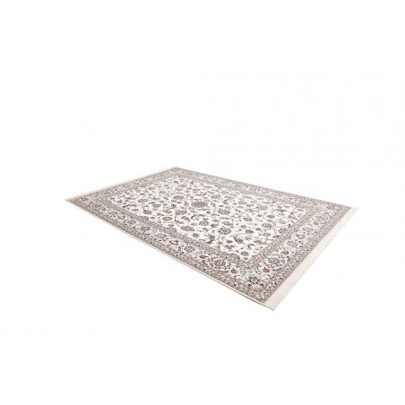 Tappeto Nain 6La Persia bianco grigio 205x302