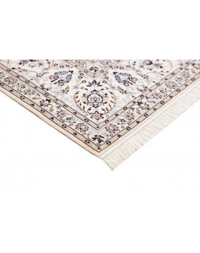 Tappeto Nain 6La Persia bianco grigio 211x298