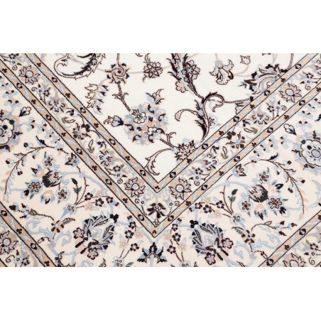 Tappeto Nain 6La Persia bianco grigio 211x298