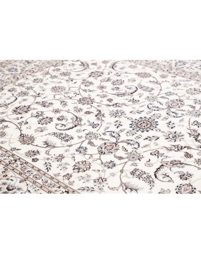 Tappeto Nain 6La Persia bianco grigio 211x298