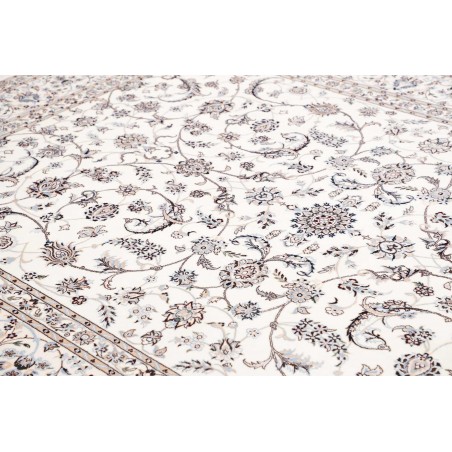 Tappeto Nain 6La Persia bianco grigio 211x298