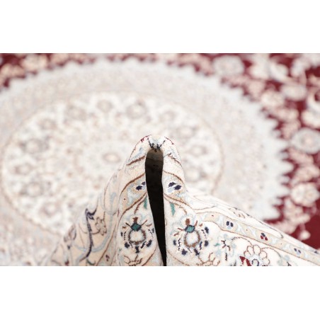 Tappeto Nain 6La Persia bianco verde 210x316
