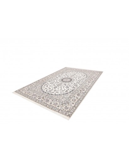 Tappeto Nain 6La Persia bianco grigio 212x315