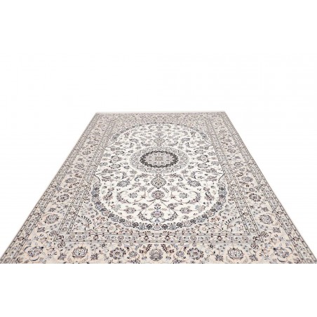 Tappeto Nain 6La Persia bianco grigio 212x315