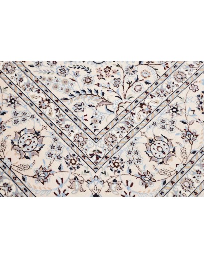 Tappeto Nain 6La Persia bianco grigio 212x315