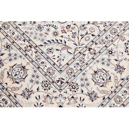 Tappeto Nain 6La Persia bianco grigio 212x315