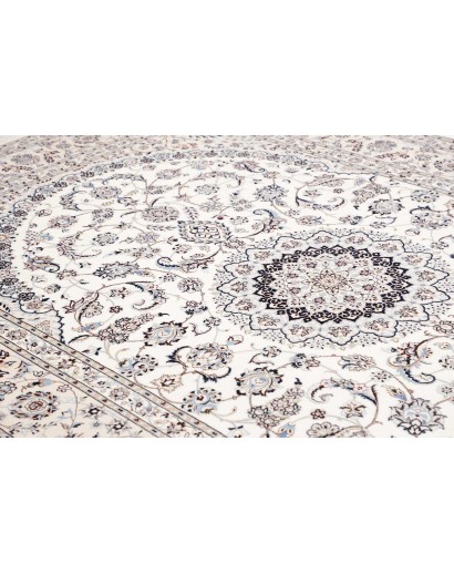 Tappeto Nain 6La Persia bianco grigio 212x315