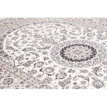 Tappeto Nain 6La Persia bianco grigio 212x315