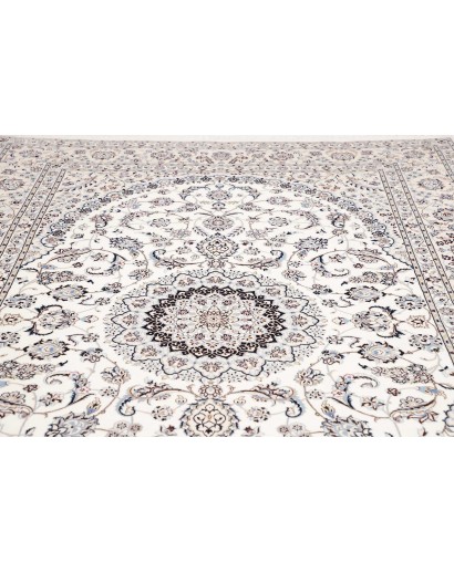 Tappeto Nain 6La Persia bianco grigio 212x315