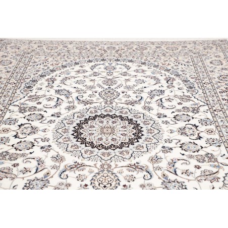 Tappeto Nain 6La Persia bianco grigio 212x315
