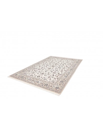 Tappeto Nain 6La Persia bianco grigio 205x302