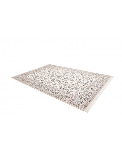 Tappeto Nain 6La Persia bianco grigio 205x302
