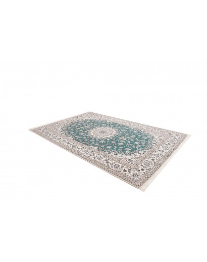 Tappeto Nain 6La Persia bianco grigio 203x303