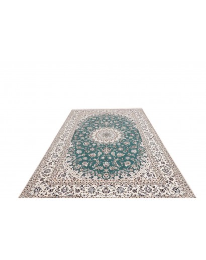 Tappeto Nain 6La Persia bianco grigio 203x303