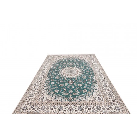 Tappeto Nain 6La Persia bianco grigio 203x303