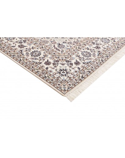 Tappeto Nain 6La Persia bianco grigio 203x303