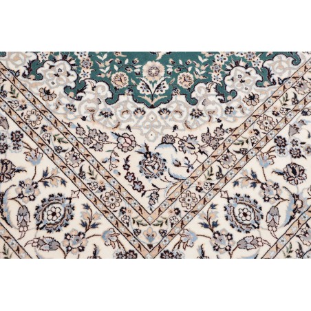 Tappeto Nain 6La Persia bianco grigio 203x303