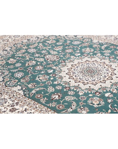 Tappeto Nain 6La Persia bianco grigio 203x303