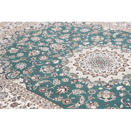 Tappeto Nain 6La Persia bianco grigio 203x303