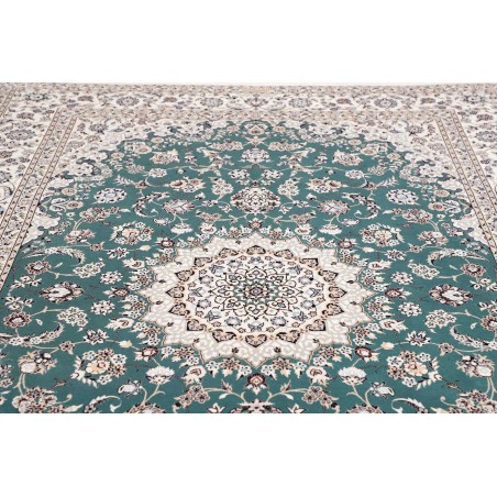 Tappeto Nain 6La Persia bianco grigio 203x303