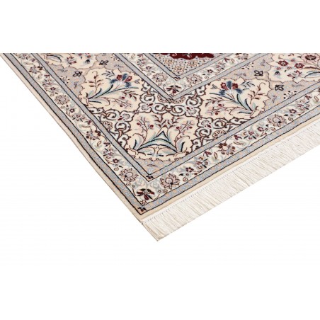 Tappeto Nain 6La Persia bianco verde 206x308