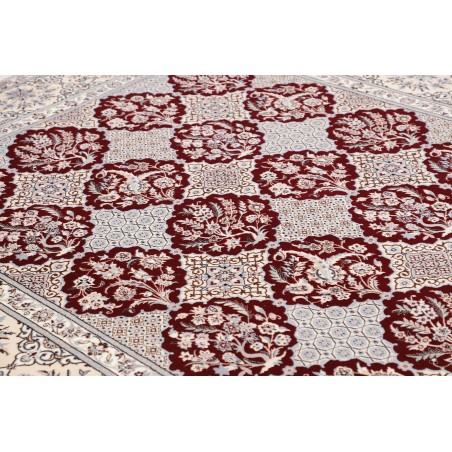 Tappeto Nain 6La Persia bianco verde 206x308