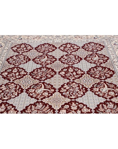 Tappeto Nain 6La Persia bianco verde 206x308