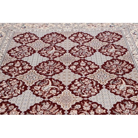Tappeto Nain 6La Persia bianco verde 206x308