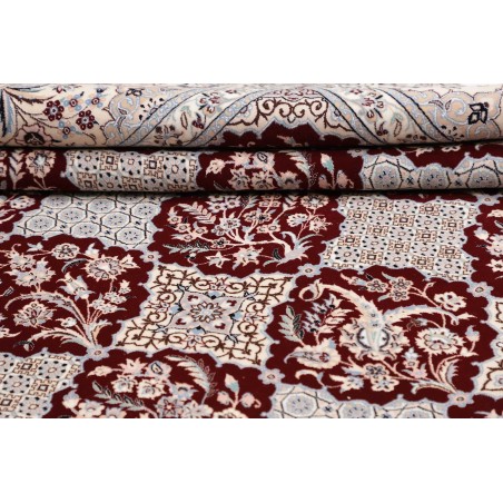Tappeto Nain 6La Persia bianco verde 206x308