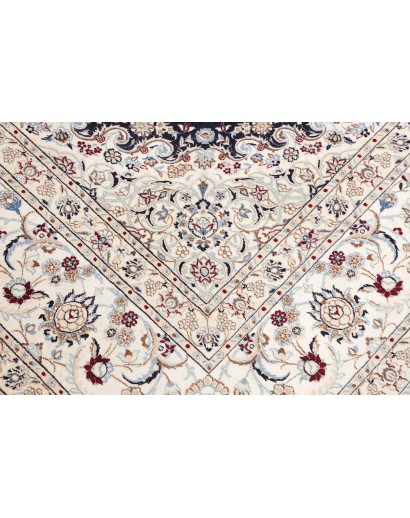 Tappeto Nain 6La Persia beige grigio 205x307