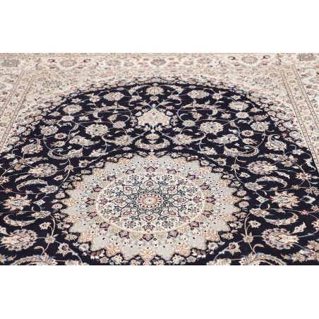 Tappeto Nain 6La Persia beige grigio 205x307