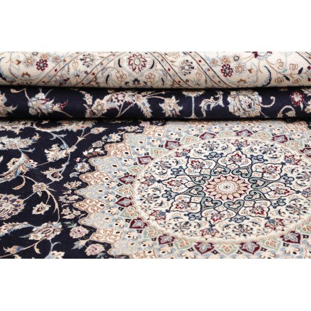 Tappeto Nain 6La Persia beige grigio 205x307