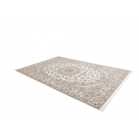 Tappeto Nain 6La Persia bianco grigio 208x317