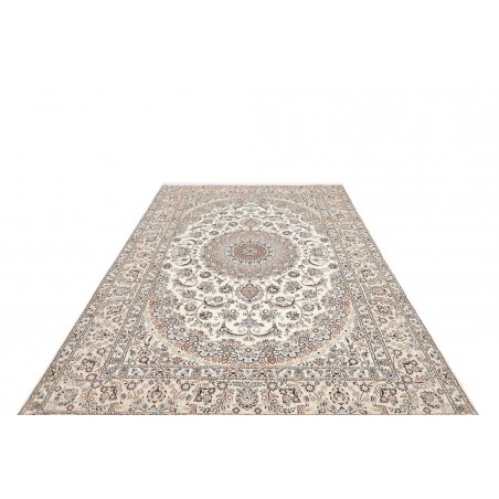 Tappeto Nain 6La Persia bianco grigio 208x317
