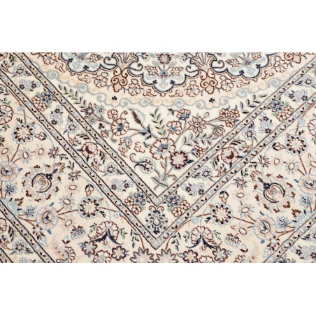 Tappeto Nain 6La Persia bianco grigio 208x317