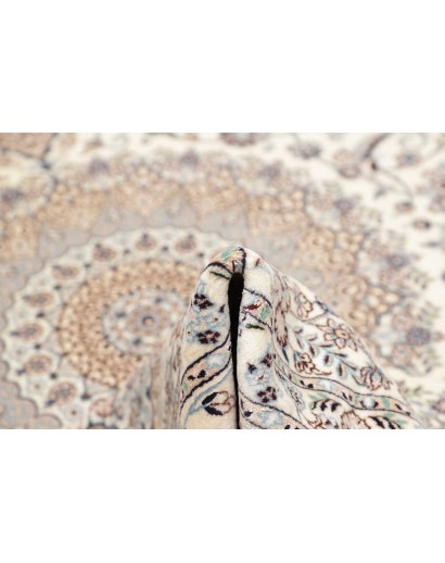 Tappeto Nain 6La Persia bianco grigio 208x317