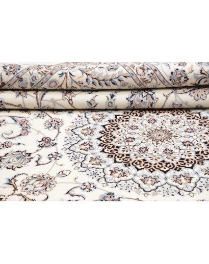 Tappeto Nain 6La Persia bianco 208x312