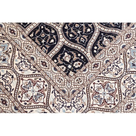 Tappeto Nain 6La Persia beige grigio 212x312