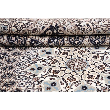 Tappeto Nain 6La Persia beige grigio 212x312