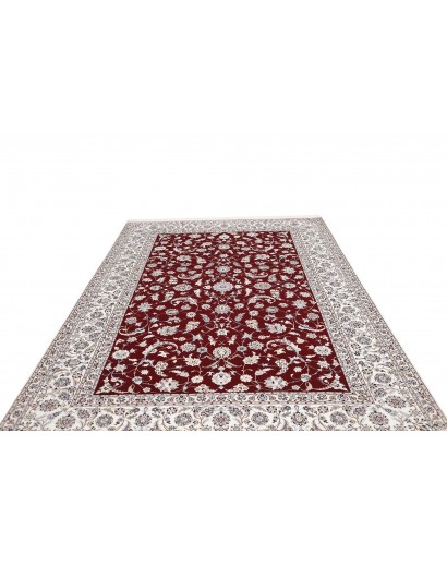 Tappeto Nain 6La Persia bianco marrone 210x302