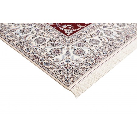 Tappeto Nain 6La Persia bianco marrone 210x302