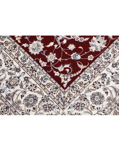 Tappeto Nain 6La Persia bianco marrone 210x302