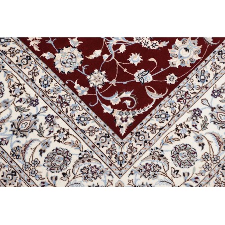 Tappeto Nain 6La Persia bianco marrone 210x302