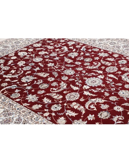 Tappeto Nain 6La Persia bianco marrone 210x302