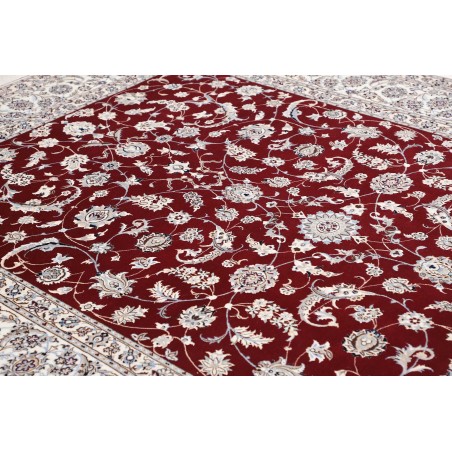 Tappeto Nain 6La Persia bianco marrone 210x302