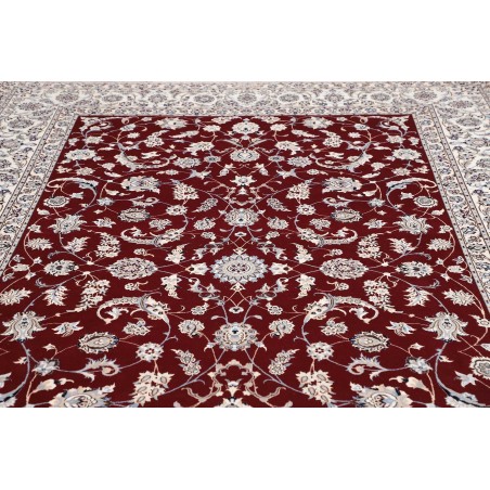 Tappeto Nain 6La Persia bianco marrone 210x302