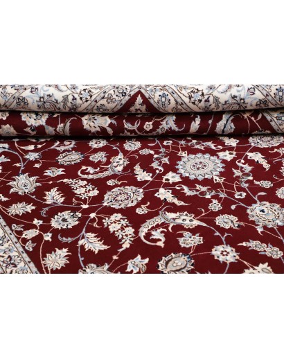 Tappeto Nain 6La Persia bianco marrone 210x302