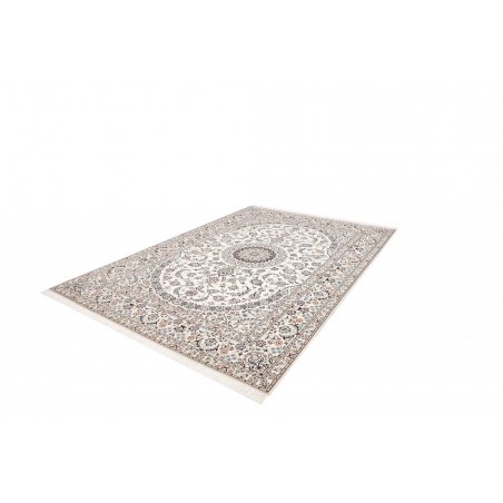 Tappeto Nain 6La Persia bianco grigio 214x315